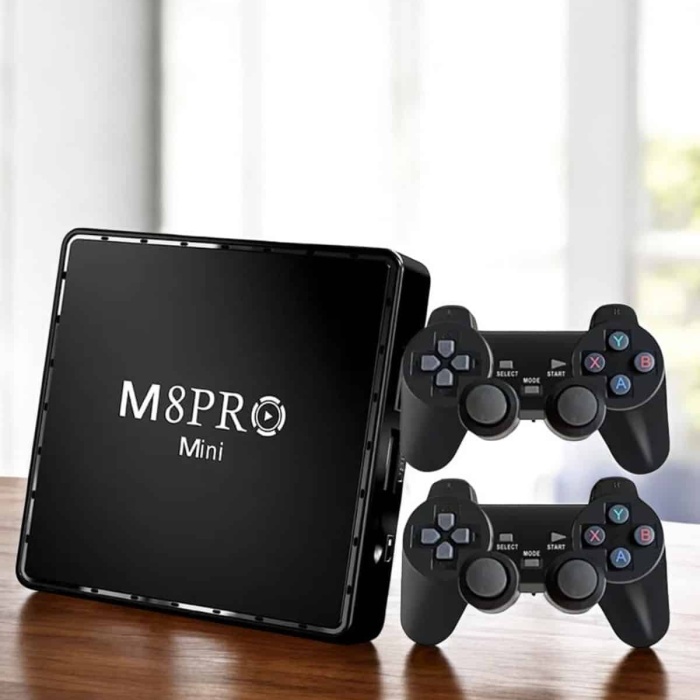 KESGİN MARKET ® Oyun Konsolu Çift Kollu 1000 Oyunlu TV Box Netflix Youtube Atari