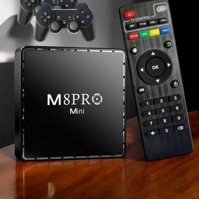 KESGİN MARKET ® TV Box Çift Oyun Kollu 10000 Oyunlu Atari