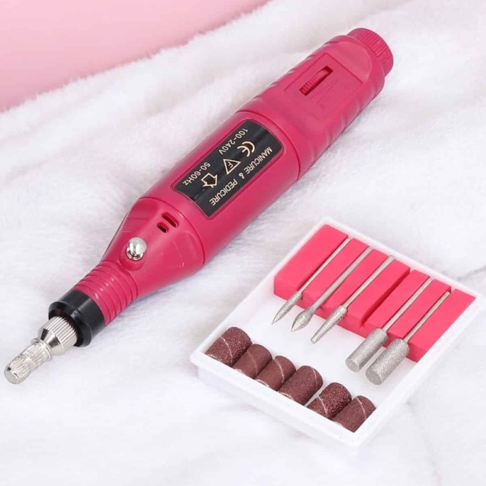 KESGİN MARKET ® Nasır Temizleyici Manikür Pedikür Seti Elektrikli USB Girişli