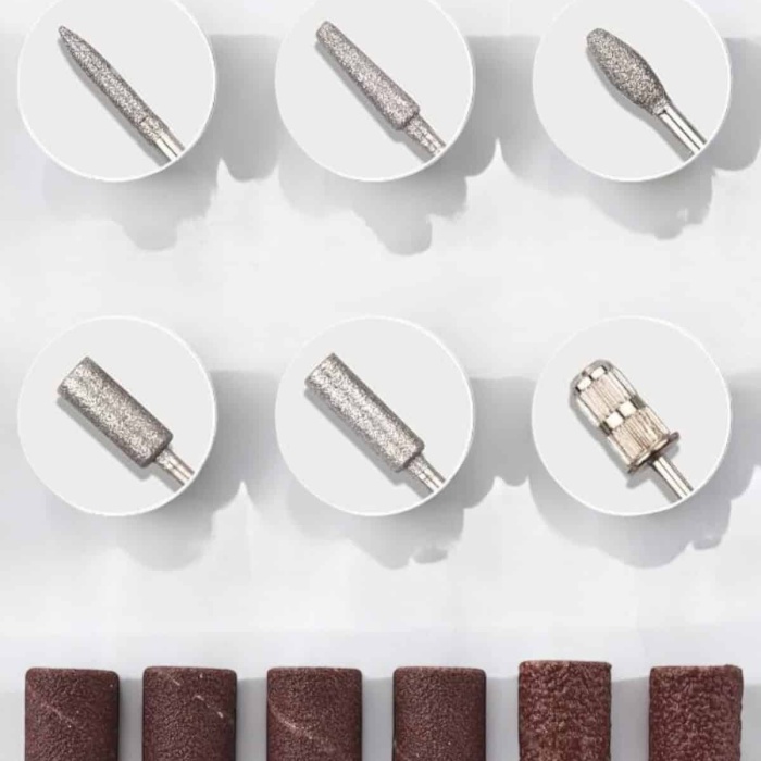 KESGİN MARKET ® Protez Tırnak Manikür ve Pedikür Seti Elektrikli