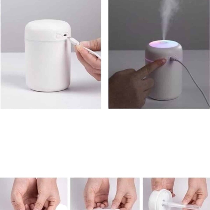 KESGİN MARKET ® Hava Nemlendirici Ultrasonik Mini Hava Temizleyici Aromaterapi