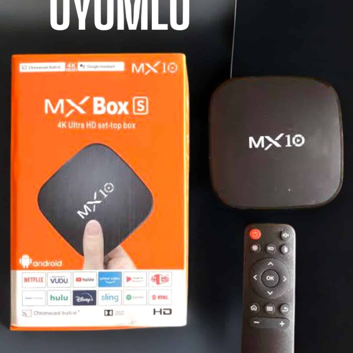 KESGİN MARKET ® TV Box Android Uyumlu 4 Çekirdekli WİFİ Bağlantılı 4K