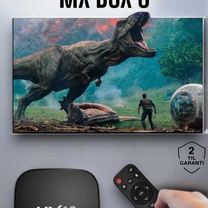 KESGİN MARKET ® 4K TV Uyumlu HD Çözünürlüklü Mx Box S 8 GB