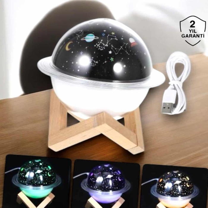 KESGİN MARKET ® Aromaterapi Hava Nemlendirici Masa ve Gece Lambası