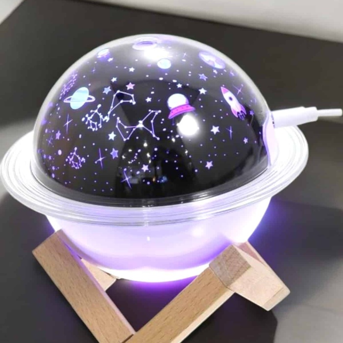 KESGİN MARKET ® Hava Nemlendirici Projeksiyon Görünümlü USB Bağlantılı Aromaterapi