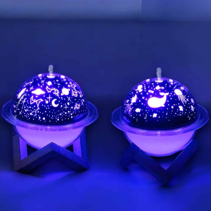 KESGİN MARKET ® Hava Nemlendirici Projeksiyon Görünümlü USB Bağlantılı Aromaterapi