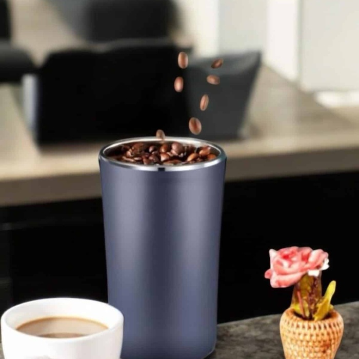 KESGİN MARKET ® Taşınabilir Kahve & Baharat Öğütücü, Kolay Temizlenebilir ve Uzun Ömürlü Paslanmaz Çelik