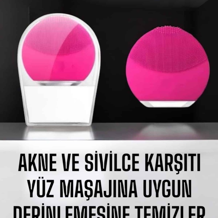 KESGİN MARKET ® Yüz Temizleme Aleti Genç Görünüm Sağlayan, Kan Dolaşımını Hızlandıran, Kablosuz ve Taşınabilir