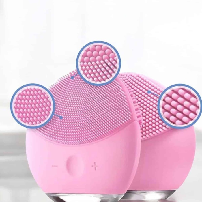 KESGİN MARKET ® Profesyonel Yüz Temizleme Masaj Aleti Su Geçirmez, Kablosuz Şarj Özellikli Kolay Temizlenebilir