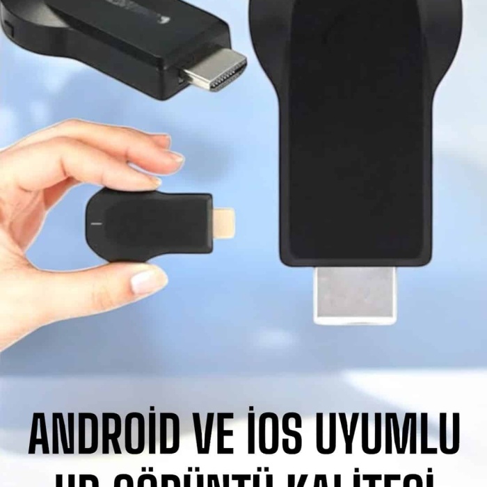 KESGİN MARKET ® M9 Plus Hdmi Kablosuz Görüntü Ve Ses Aktarıcı HD Görüntü