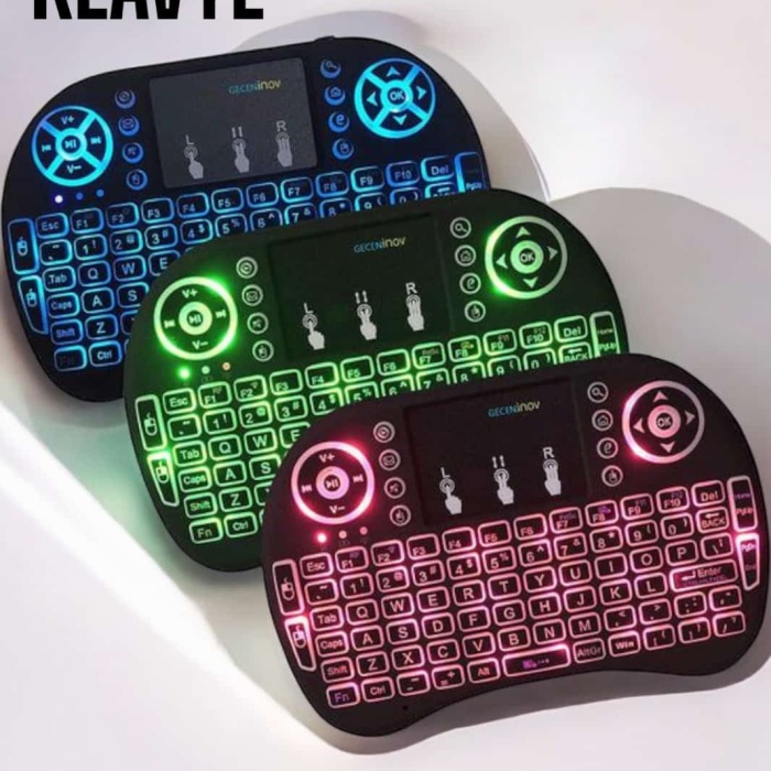 KESGİN MARKET ® USB Bağlantılı Mini Q Klavye Işıklı Tüm Cihazlara Uyumlu