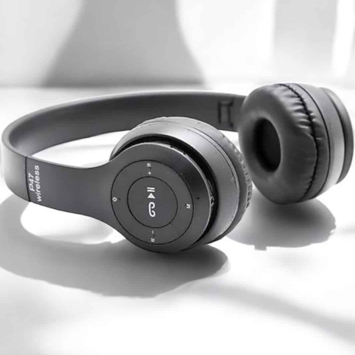 KESGİN MARKET ® Kulak Üstü TF Kart ve AUX Destekli Ergonomik Bluetooth Kulaklık