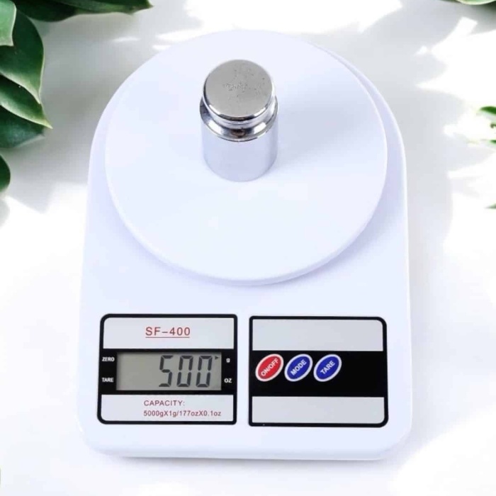 KESGİN MARKET ® Net LCD Ekran ve Otomatik Kapanma Özelliği ile Uzun Ömürlü Dijital Mutfak Tartısı