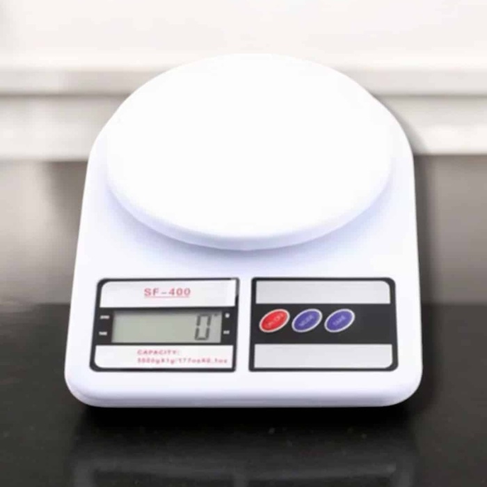 KESGİN MARKET ® Hassas Terazi 10 kg Kapasiteli, Yüksek Hassasiyetli Dijital Mutfak Tartısı