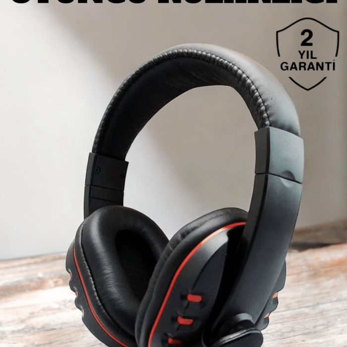 KESGİN MARKET ® Güçlü Bass ve Suya Dayanıklı, Kablolu Oyuncu Kulaklığı ile Kesintisiz Deneyim