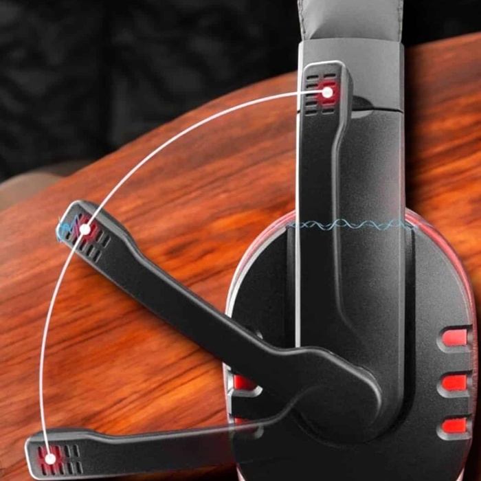 KESGİN MARKET ® Güçlü Bass ve Suya Dayanıklı, Kablolu Oyuncu Kulaklığı ile Kesintisiz Deneyim