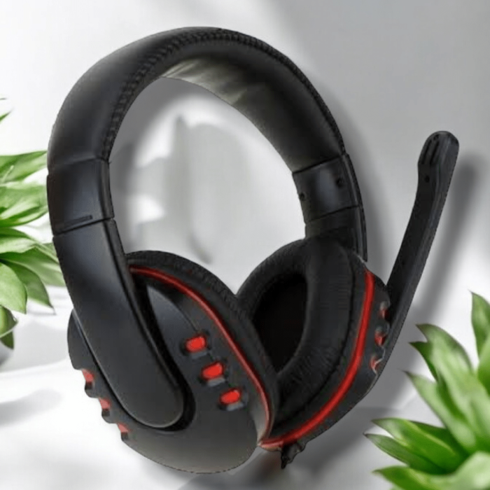 KESGİN MARKET ® Yüksek Ses Kalitesi ve Aktif Gürültü Engelleme Özellikli Kablolu Mikrofonlu Kulaklık