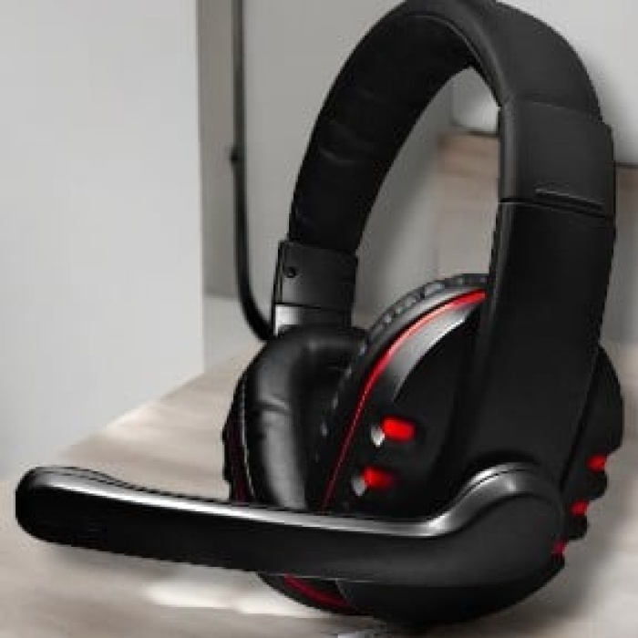 KESGİN MARKET ® Yüksek Ses Kalitesi ve Aktif Gürültü Engelleme Özellikli Kablolu Mikrofonlu Kulaklık