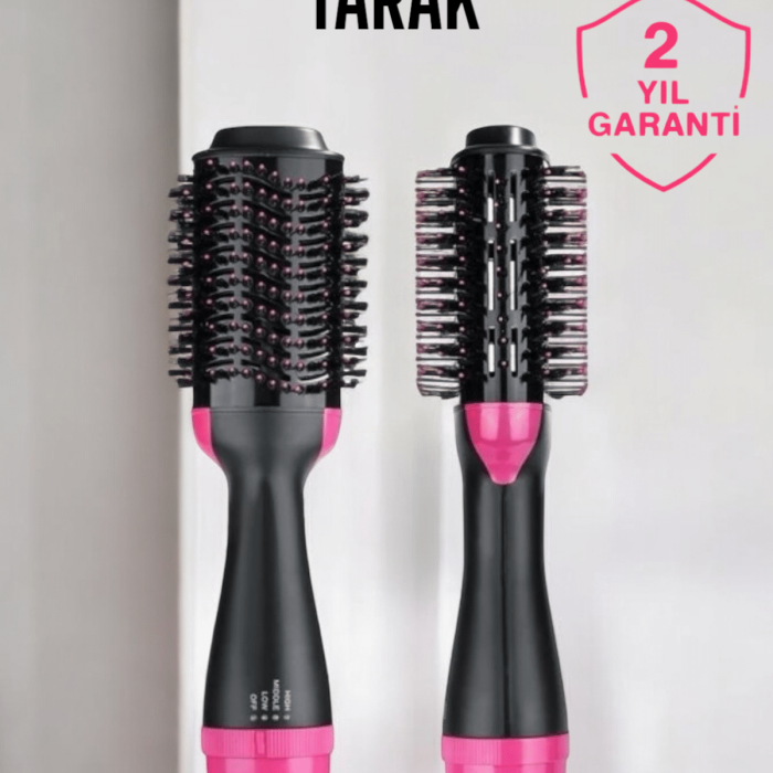 KESGİN MARKET ® Fön Tarak Elektriklenmeyi Önleyen ve Parlaklık Veren Saç Şekillendirici