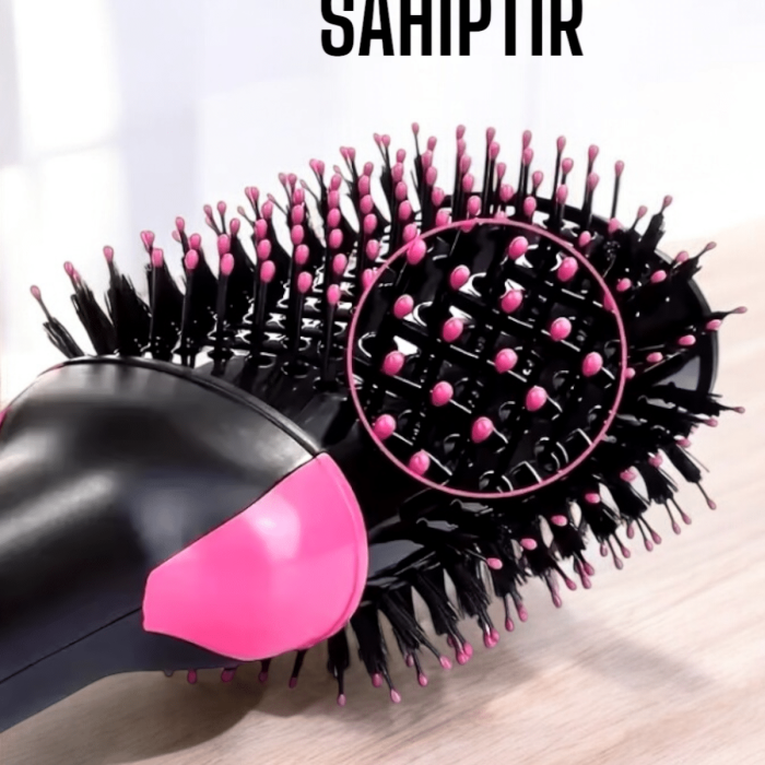 KESGİN MARKET ® Fön Tarak Elektriklenmeyi Önleyen ve Parlaklık Veren Saç Şekillendirici