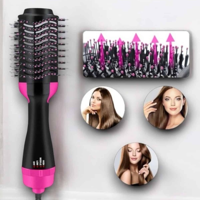 KESGİN MARKET ® Fön Tarak Elektriklenmeyi Önleyen ve Parlaklık Veren Saç Şekillendirici