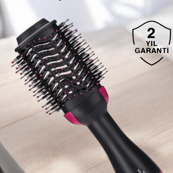 KESGİN MARKET ® 220°C’ye Kadar Isınan, Hacim ve Yıpranma Karşıtı Profesyonel Fön Tarağı