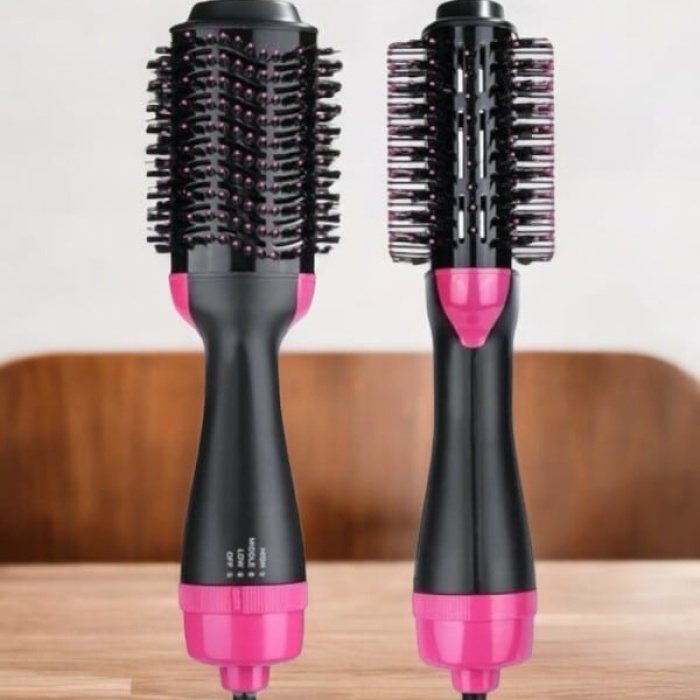 KESGİN MARKET ® 220°C’ye Kadar Isınan, Hacim ve Yıpranma Karşıtı Profesyonel Fön Tarağı