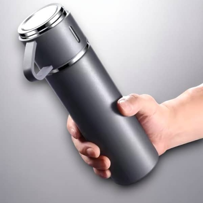 KESGİN MARKET ® 3 BARDAKLI TERMOS SETİ