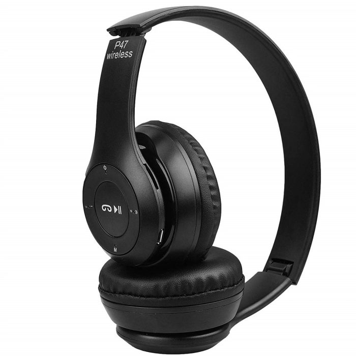 KESGİN MARKET® P47 Bluetooth Wireless Kulaklık Fm Radyo Extra Bass Fm Radyo Extra Bass