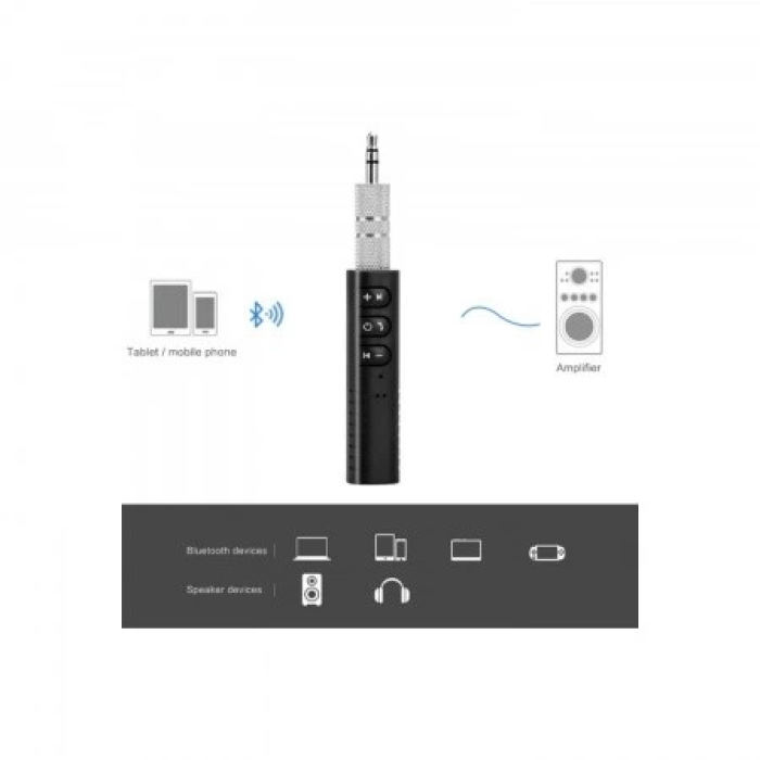 KESGİN MARKET® Car Bluetooth Music Driver Araç Aux Hands-free Mp3 Bağlantı Kiti