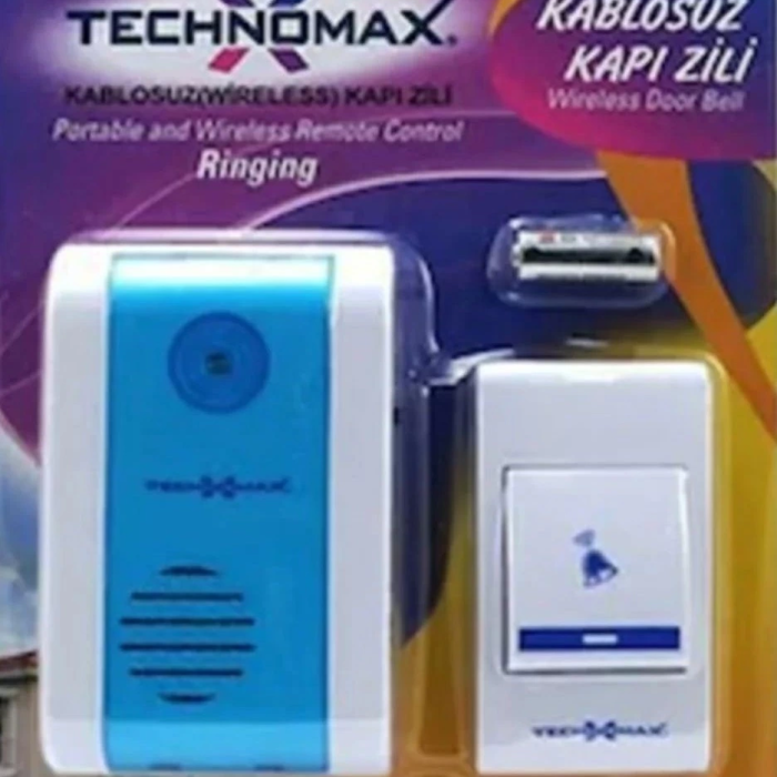 KESGİN MARKET® Kablosuz 100 Mt Mesafeli Kapı Zili