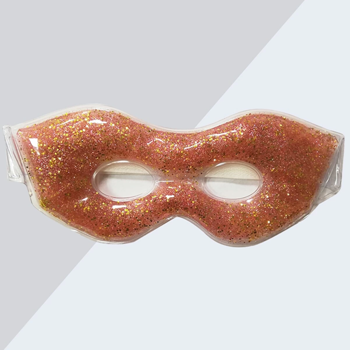 KESGİN MARKET® Simli Jel Göz Pedi Buz Maskesi Yorgunluk Giderici Soğutma Göz Bakımı Rahatlatıcı Uyku Maskesi