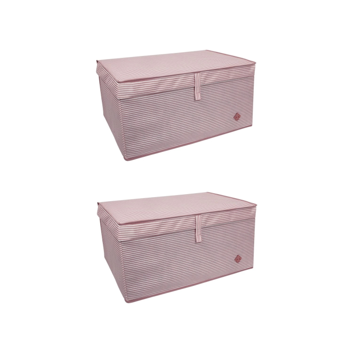 KESGİN MARKET® Düzenleyici Kutu Organizer Cırtlı Saklama Hurç Maxi Boy 30cm X 40cm X 50cm (5 Adet)