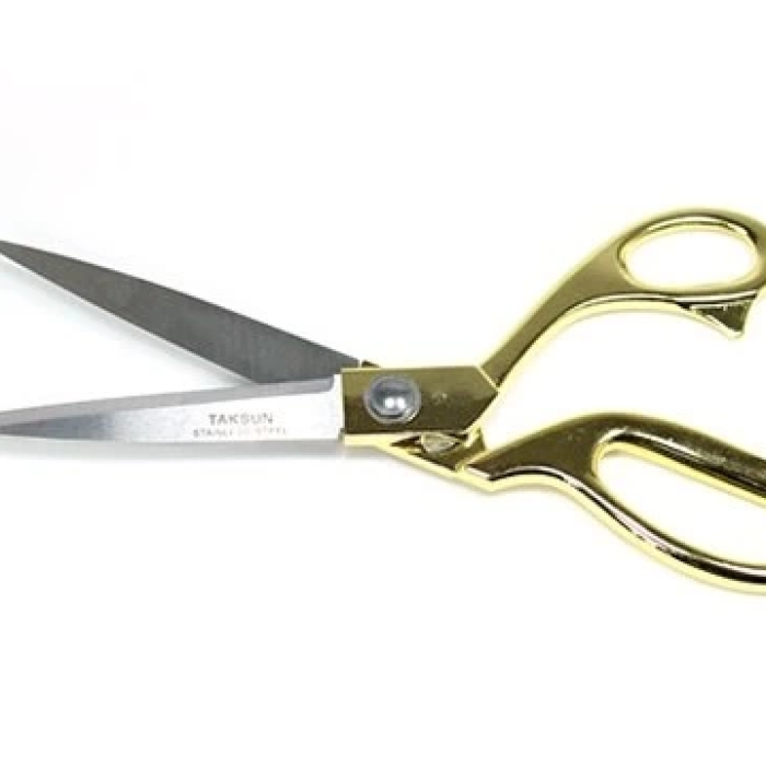 KESGİN MARKET® Altın Saplı Profesyonel Terzi Makası