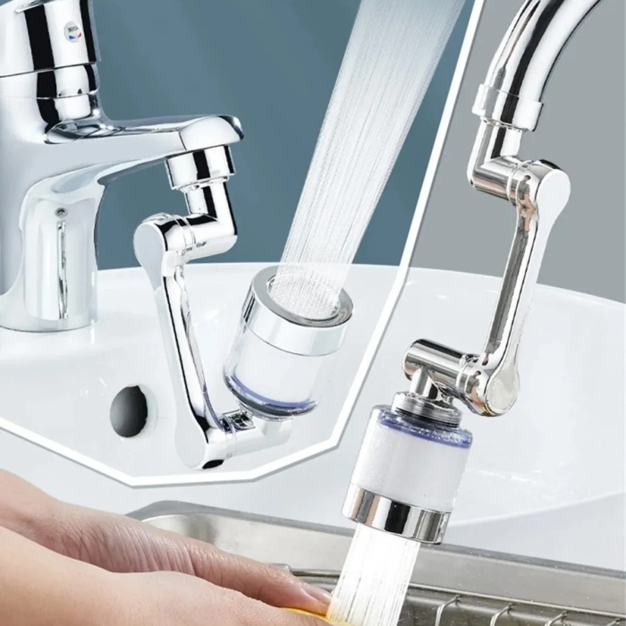KESGİN MARKET® 1080 ° Derece Dönebilen Filtreli Lavabo Musluk Başlığı