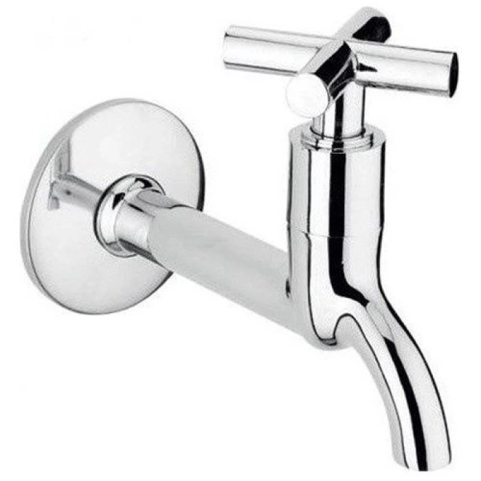 KESGİN MARKET® 4lü Artı Aç Kapa 4 Kollu Krom Çevirveli Musluk Duvardan Tek Girişli