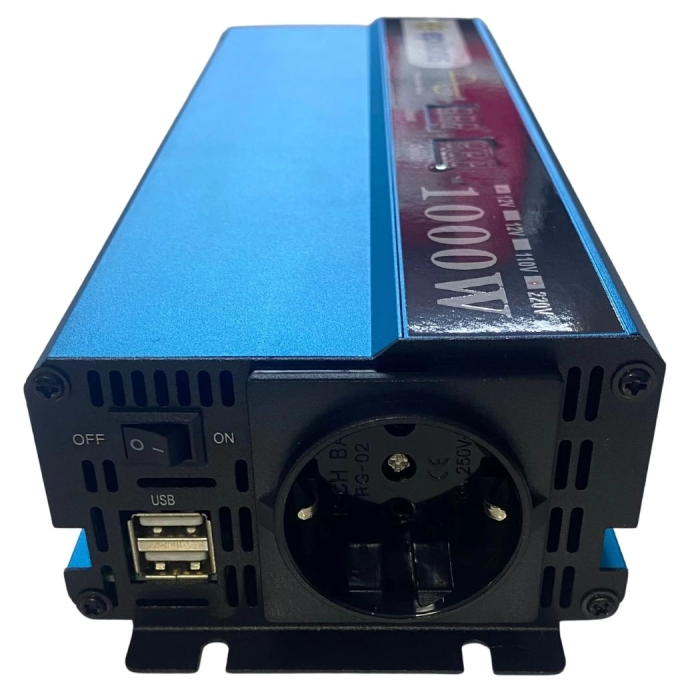 KESGİN MARKET® Epilons 12v 1000w Tam Sinus İnverter 220v Çevirici Taşınabilir Güç Kaynağı