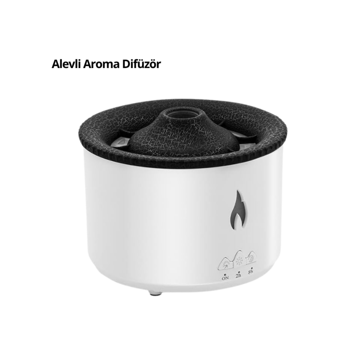 KESGİN MARKET® Alevli Aromaterapi Difüzörü