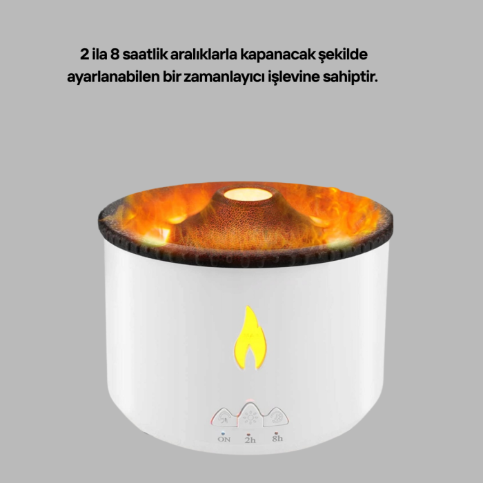 KESGİN MARKET® Alevli Aromaterapi Difüzörü
