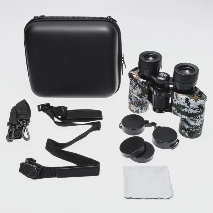 KESGİN MARKET® 7x30 Profesyonel Su Geçirmez El Dürbünü 1000m/137m – Kamuflaj