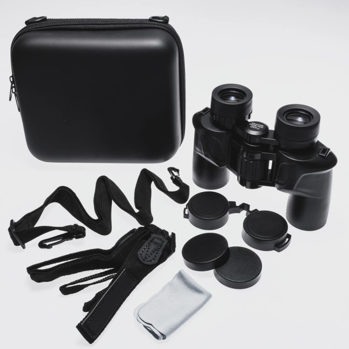 KESGİN MARKET® 7x30 Profesyonel Su Geçirmez El Dürbünü 1000m/137m – Siyah