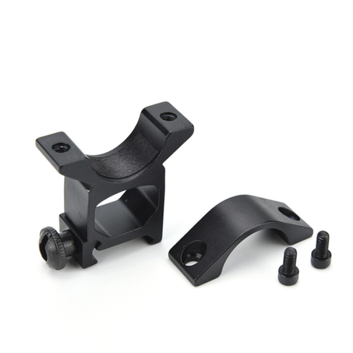 KESGİN MARKET® - Dürbünü Lazeri Montaj Kelepçesi Çelik Alaşım 22mm