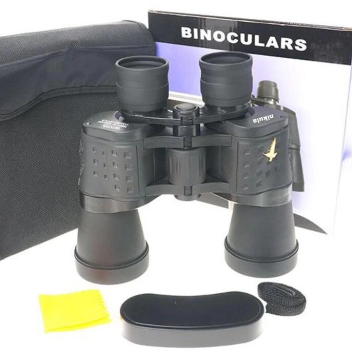 KESGİN MARKET® 300×300 Ekonomik El Dürbünü –mavi Camlı –30m/1000m