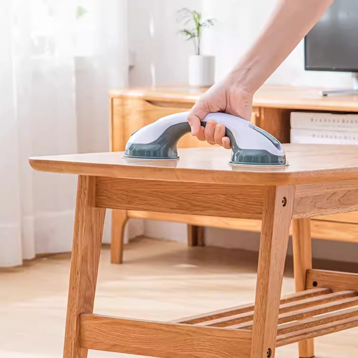 KESGİN MARKET® Sunup Sn-14661 Vantuzlu Banyo Tutacağı - Kayma Düşme Önleyici Kilitli Tutunma Barı