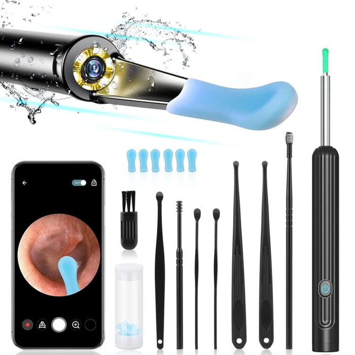 KESGİN MARKET® Pm-24065 Endoskop Kameralı Kulak Temizleme Cihazı