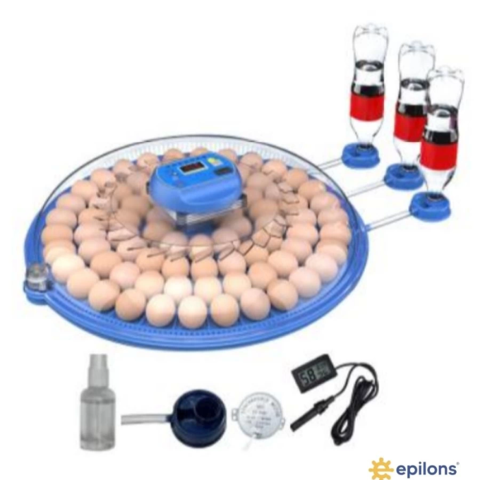 KESGİN MARKET® 80 Yumurta Kapasiteli Otomatik Çiftlik Kuluçka Makinesi : Yumurta, Bıldırcın, Civciv Ve Kanatlılar İçin Mz-80