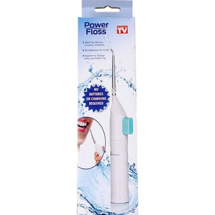 KESGİN MARKET® Portatif Tasarım Power Floss Mekanik Diş Ve Ağız Temizleme Aleti