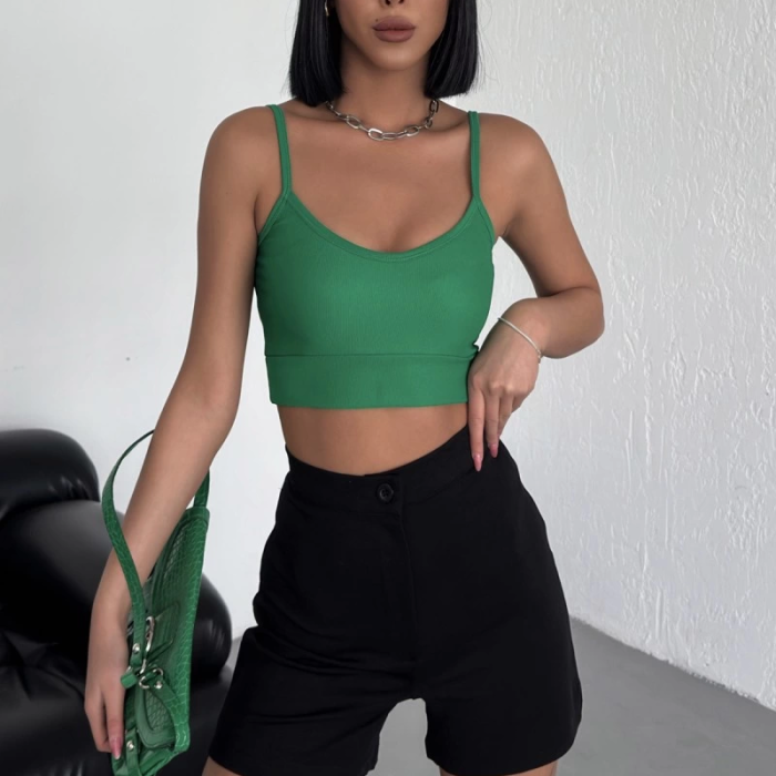 KESGİN MARKET® Tarz Ve Rahatlığı Bir Arada Sunan Yüksek Bel Esnek Likralı Krep Şort Siyah