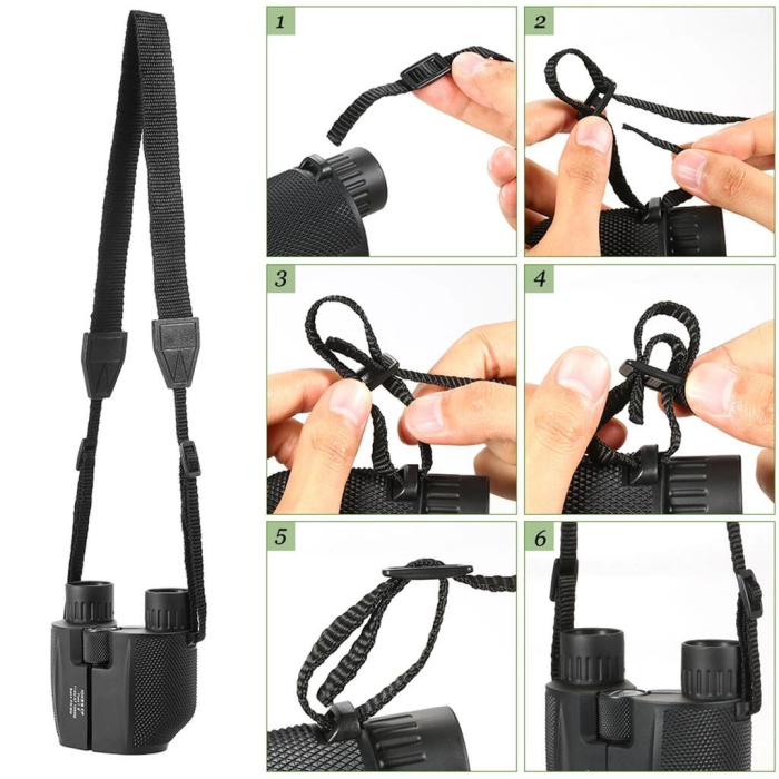 KESGİN MARKET® 10x25 Kompakt Dürbün Yüksek Güçlü Açık Spor Teleskop Cep Kapsamı Konser Seyahat Çocuklar İçin Hediye