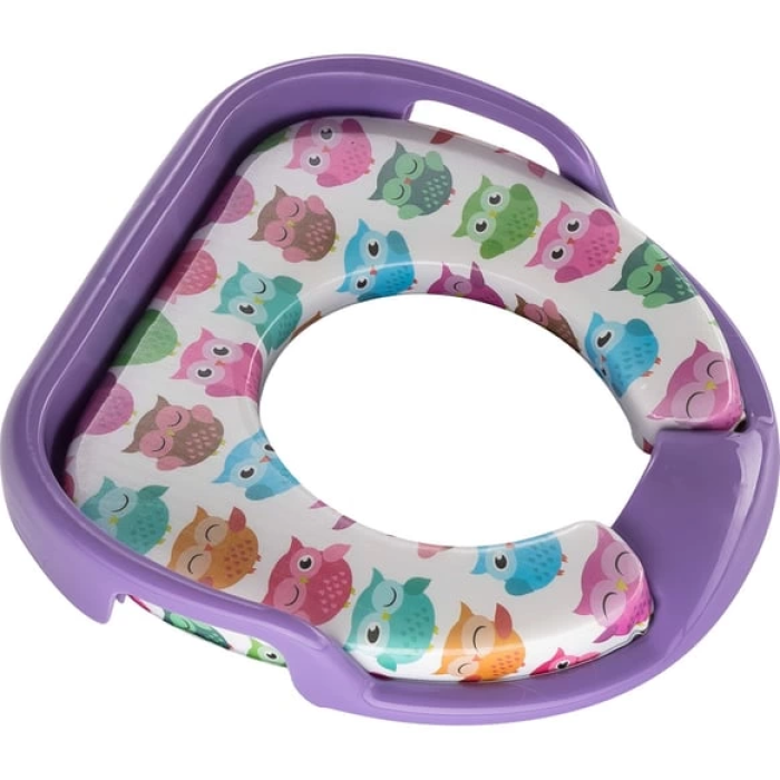 KESGİN MARKET® Softy Jumbo Kids Çocuk-bebek Yanlardan Tutmalı Yumuşak Süngerli Klozet Kapağı Adaptörü